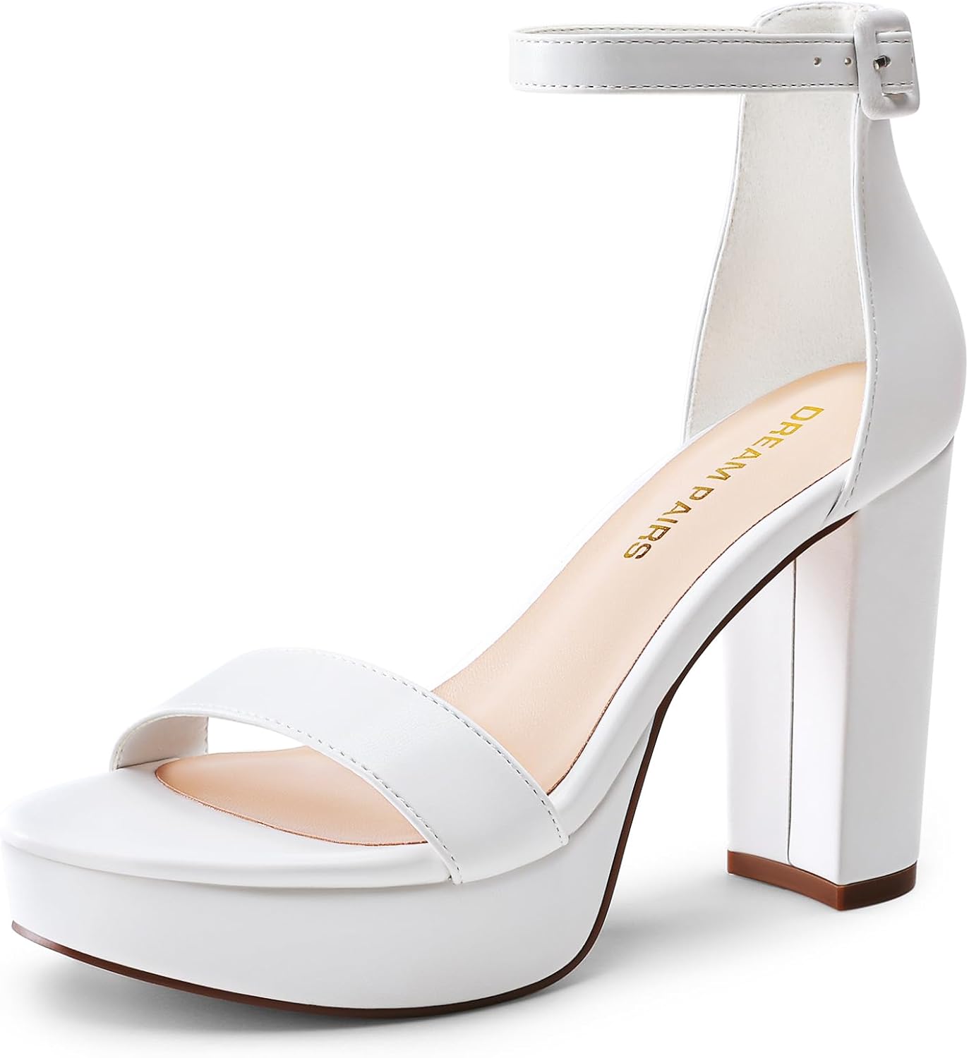 DREAM PAIRS Women's Platform Chunky High Heeled Sandals for You
