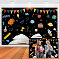 Back to School Decorations Banner 15x10 ft Backdrop - Large Vinyl