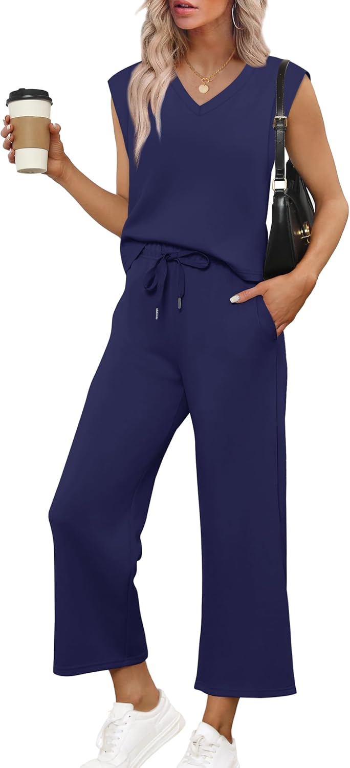 Stylish Two Piece Sets for Women Summer Vacation Travel Outfits