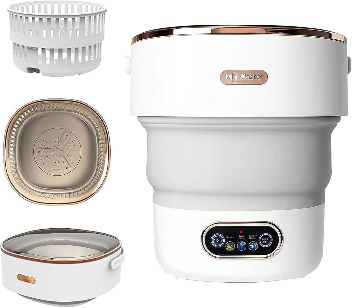 VUHIGIB Portable Washing Machine: Compact 15L Mini Washer