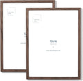Opposite Wall 12x16 in Dark Solid Oak Picture Frame - Lightweight
