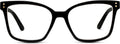 Peepers Octavia Square Blue Light Blocking Glasses - Stylish