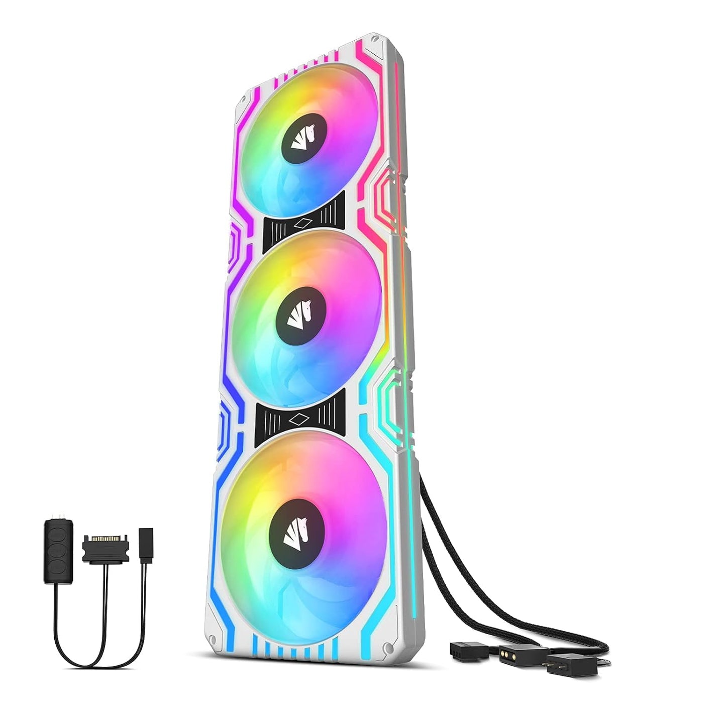 Asiahorse Matrix-White 56 RGB LED 360MM Integrated Fan Review
