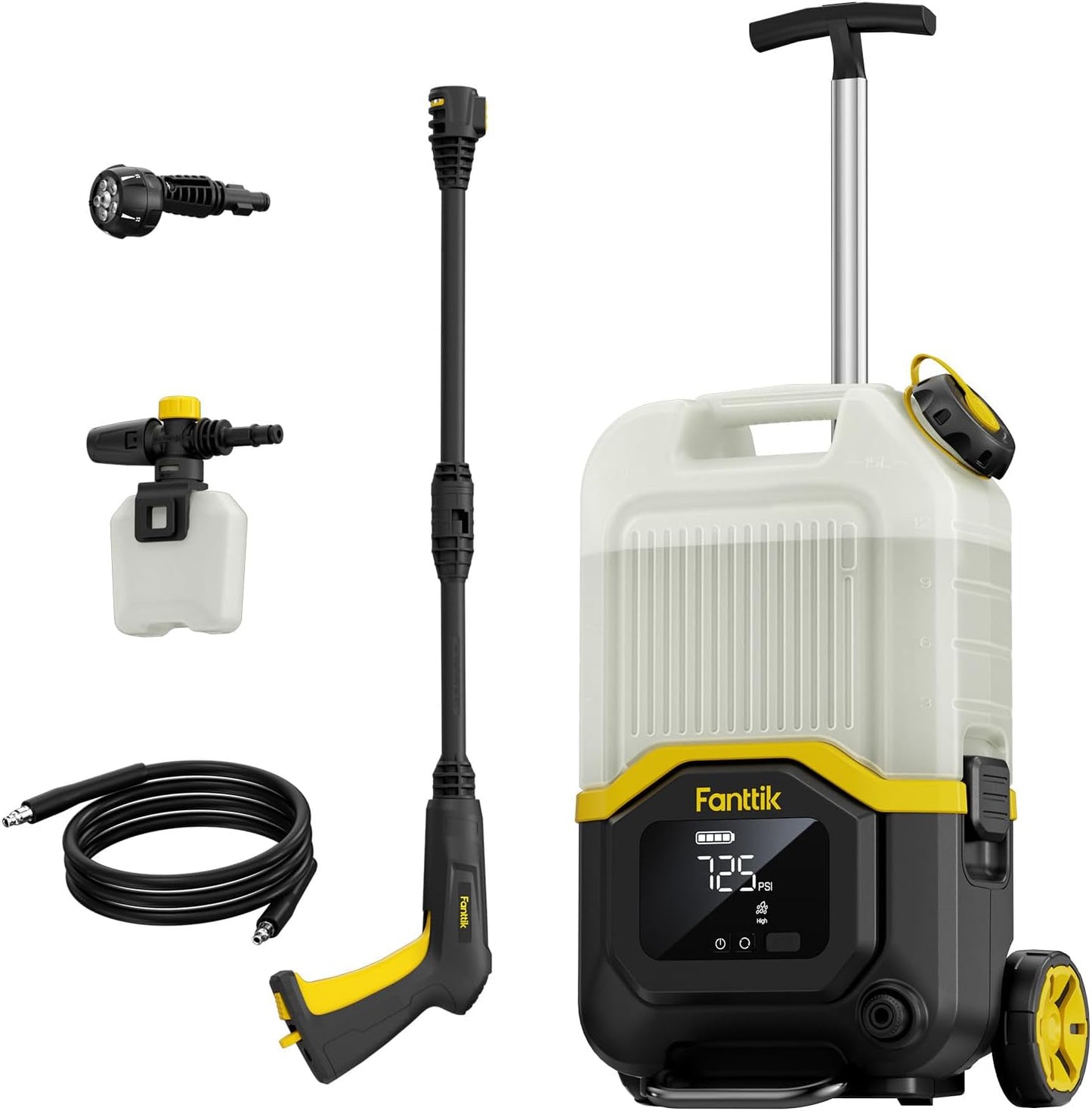 Fanttik NB8 Ultra Cordless Pressure Washer for Powerful Cleaning