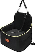 Dog Car Seat Elevated Pet Booster Seat with 6in Interior Height - View
