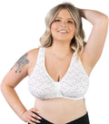 Meryl Cotton Front-Closure Comfort & Sleep Bra - Soft Cotton Support