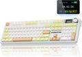 AULA F108 PRO Wireless Mechanical Keyboard - Screen & Knob