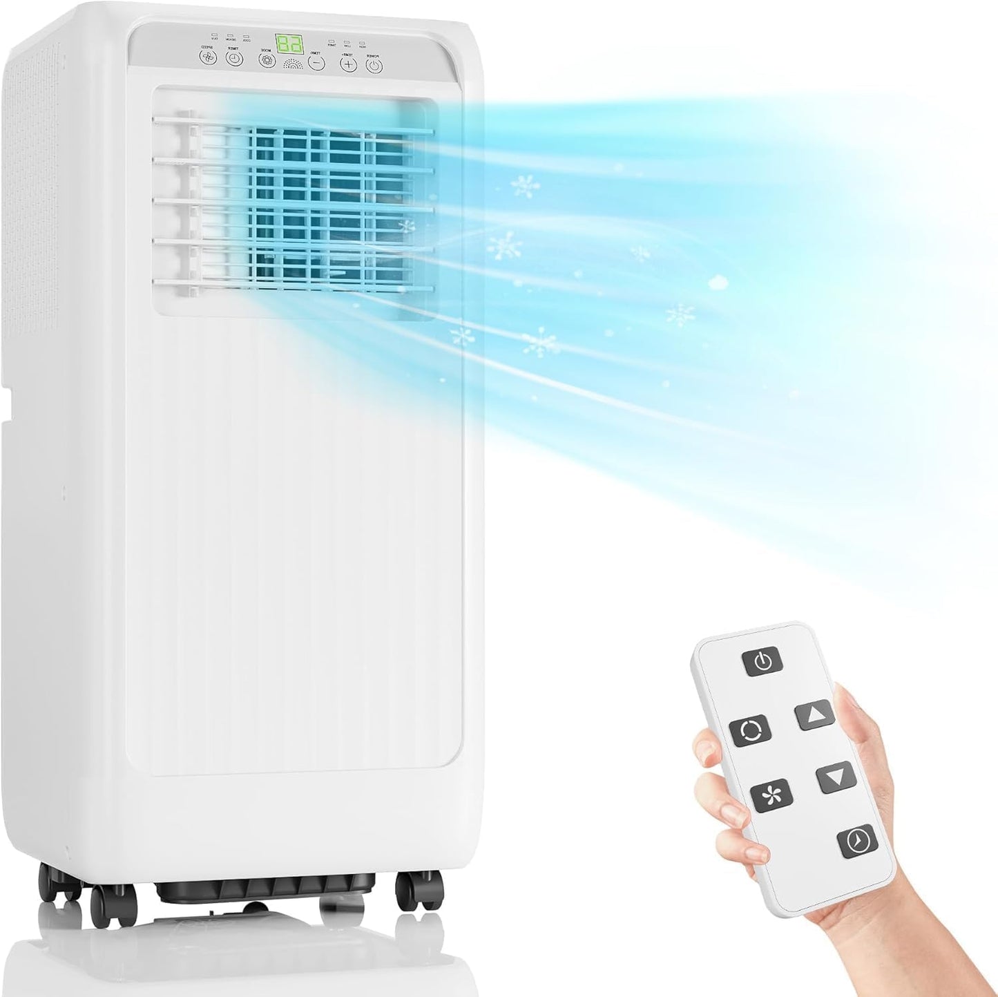 TrailBlaze 8000 BTU Portable AC - Cool, Quiet, Remote Control