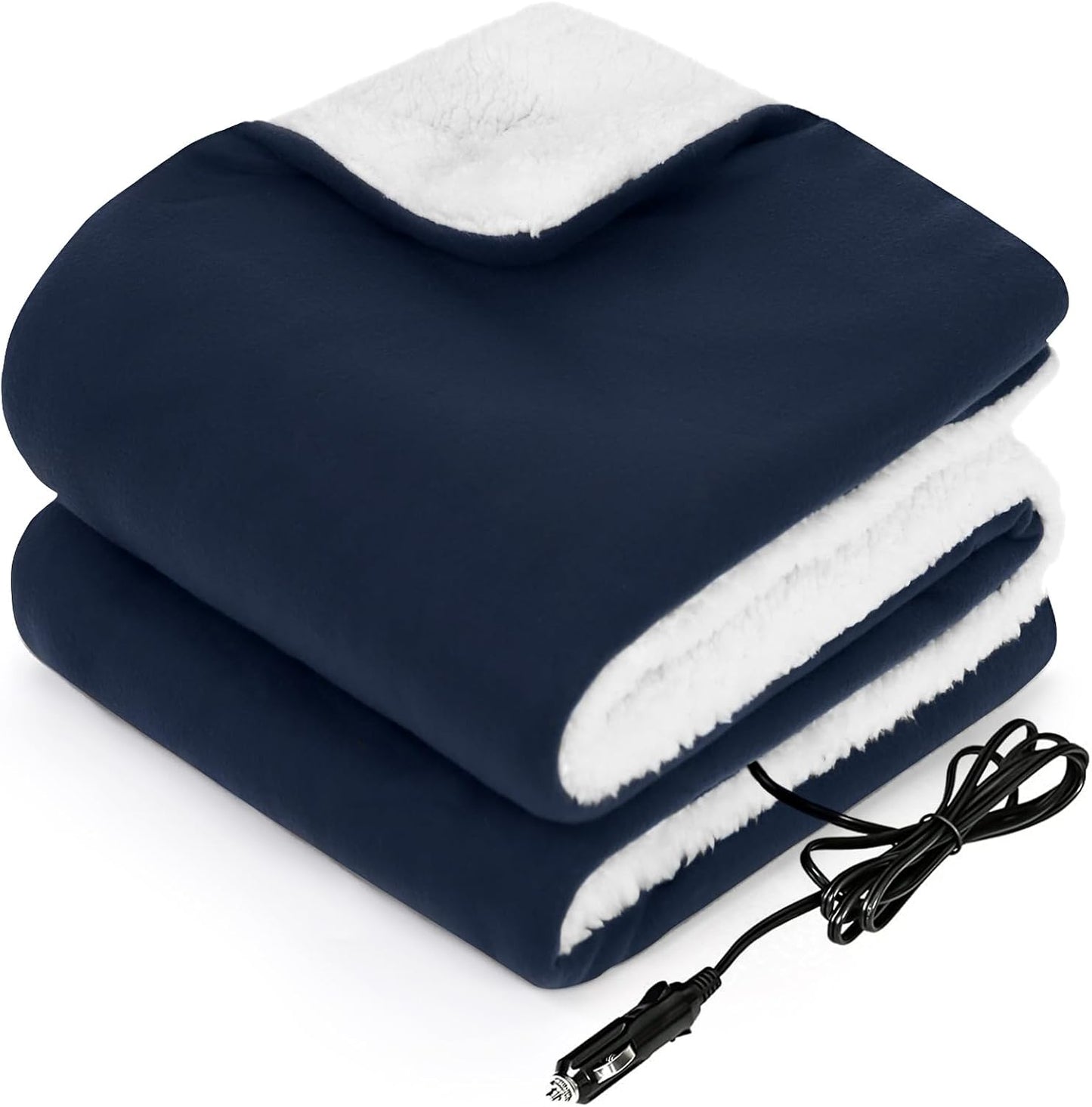 Sealy 12-Volt Heated Car Blanket for Ultimate Comfort on the Go
