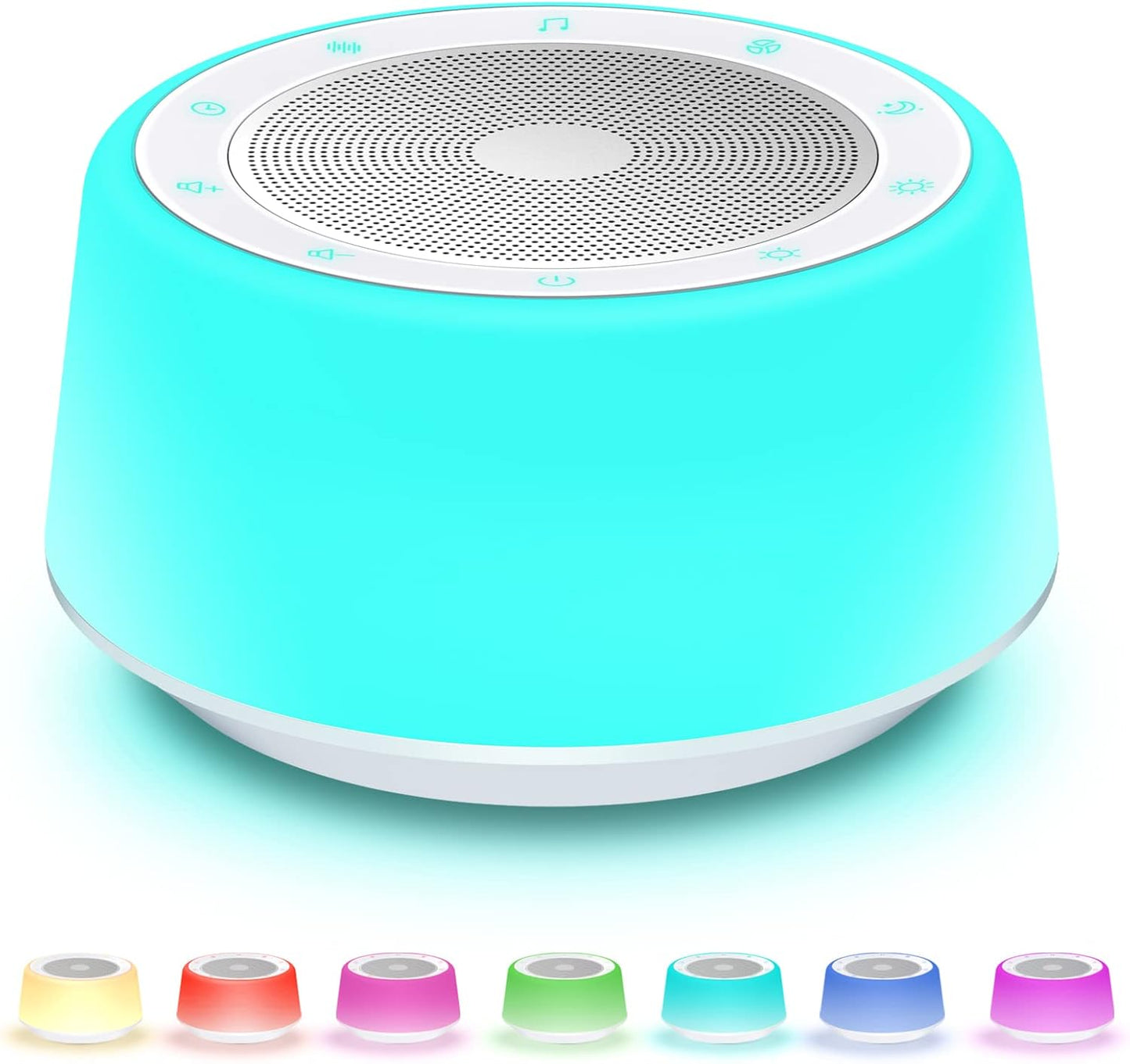 30-Sound White Noise Machine for Better Sleep