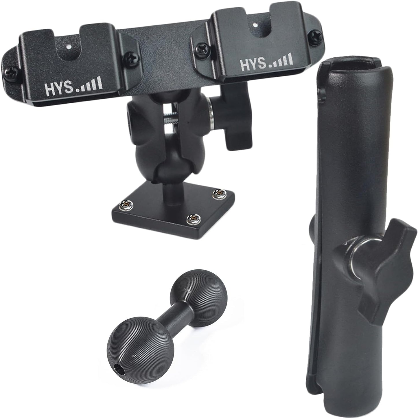 HYS Heavy Duty Drill Base Tablet Handheld CB Radio Mount Holder