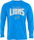 Zubaz NFL Men's Long Sleeve Team Graphic T-Shirt (Style 4BKH)