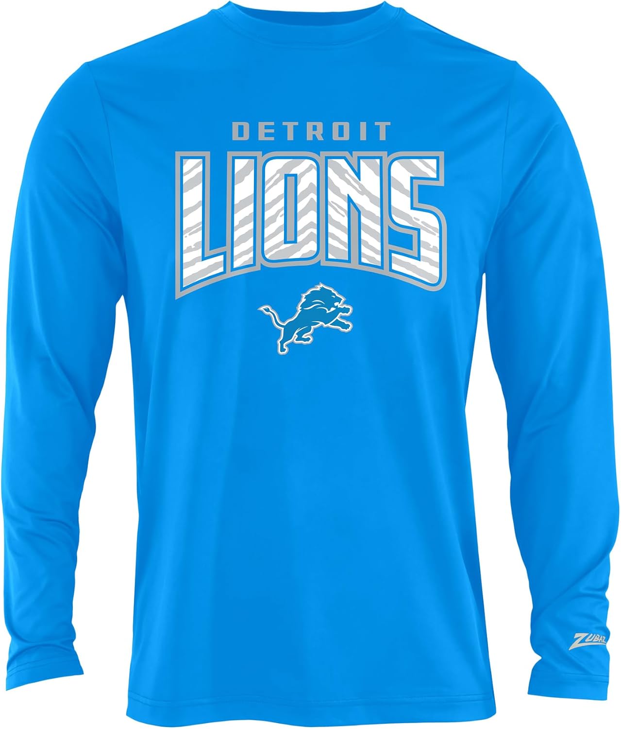 Zubaz NFL Men's Long Sleeve Team Graphic T-Shirt for Fans
