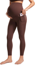 CRZ YOGA Womens Butterluxe Maternity Leggings with Pockets