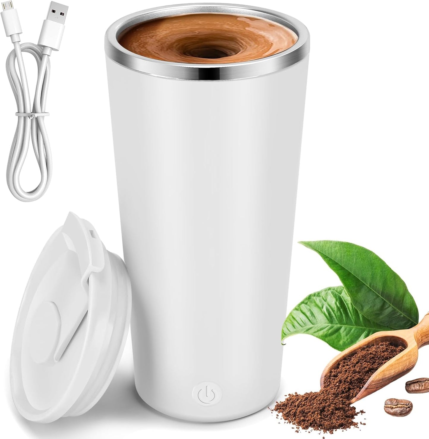Self-Stirring Coffee Mug - Rechargeable Mixer Tumbler