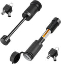 METOWARE Keyed Alike Trailer Hitch Lock Set - Durable Anti-Theft