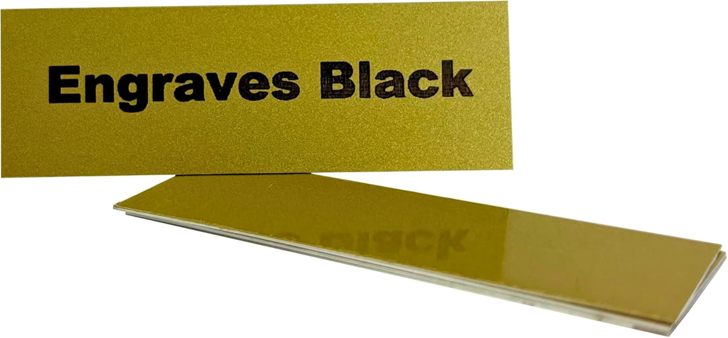 Blank Metal Plates for Laser Engraving - 4 Pack Review