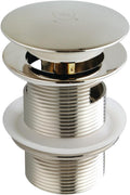 Trimscape Toe-Touch Tub Overflow Drain - Polished Nickel