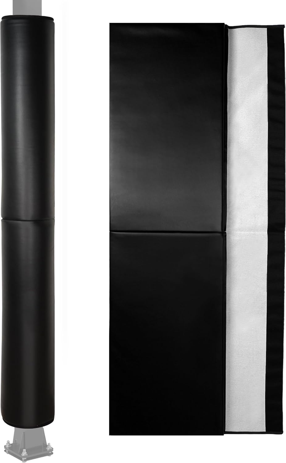 6 Feet Tall Heavy Duty Safety Pole Pads for Basketball Poles