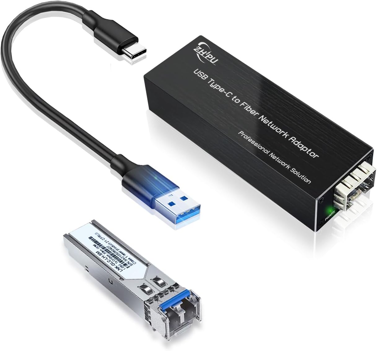 USB C to Fiber Network Adaptor for High-Speed Connectivity