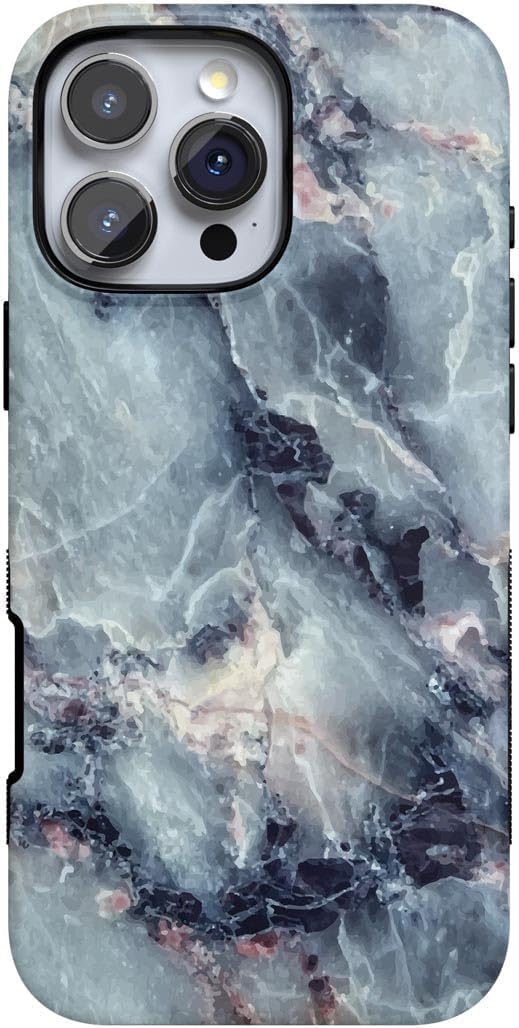 Casely iPhone 16 Pro Max Case - Bold Protection in Blue Marble