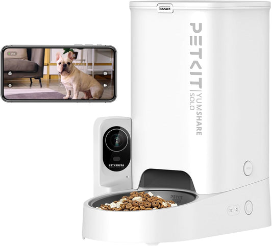 PETKIT Smart Cat Feeder: Video, Audio, & Sensor Tech