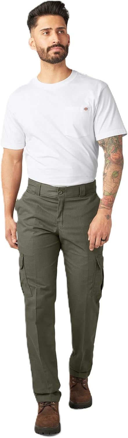 Dickies Men's Flex Regular Fit Cargo Pants for Ultimate Comfort