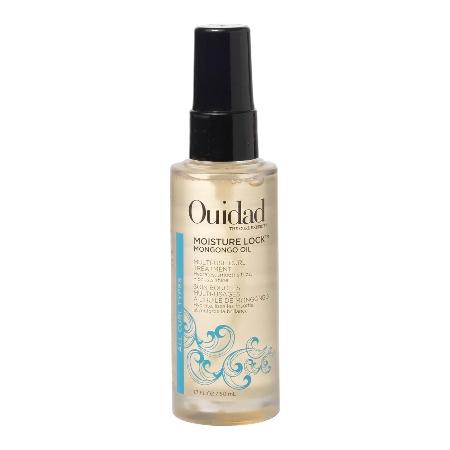 Ouidad Moisture Lock Mongongo Hair Oil for Curly Hair Treatment
