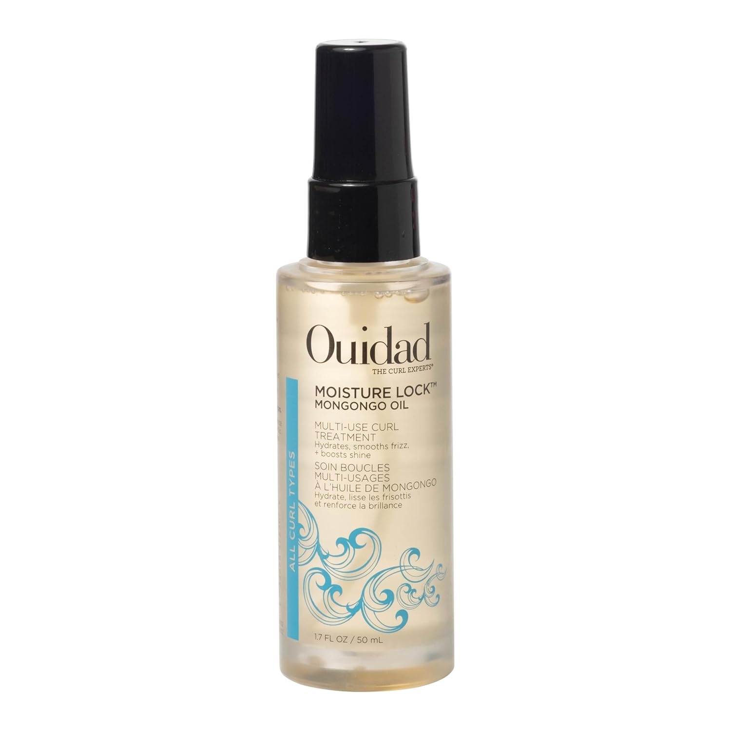 Ouidad Moisture Lock Mongongo Hair Oil for Curly Hair Treatment