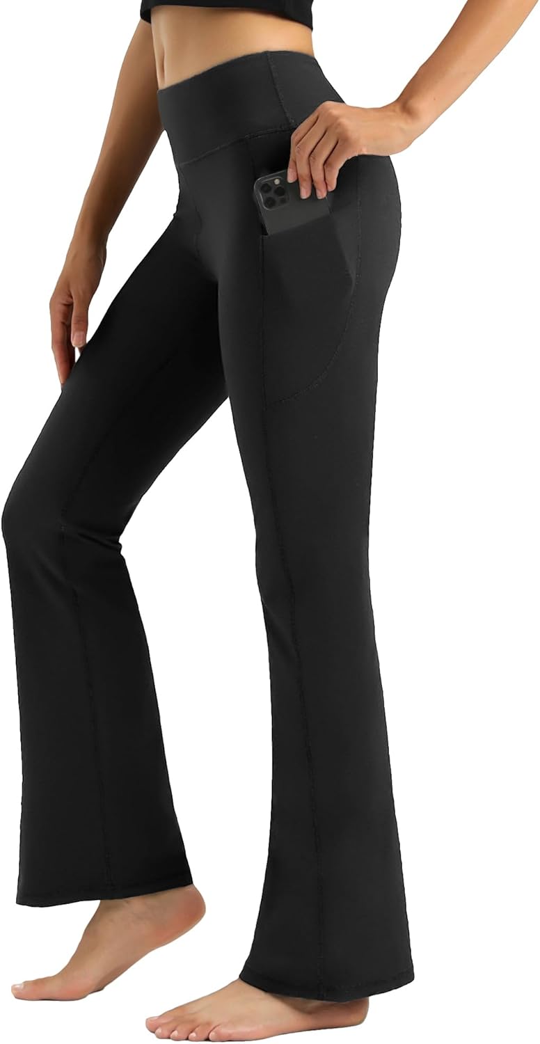 Stelle High Waist Leggings: Tummy Control with Pockets