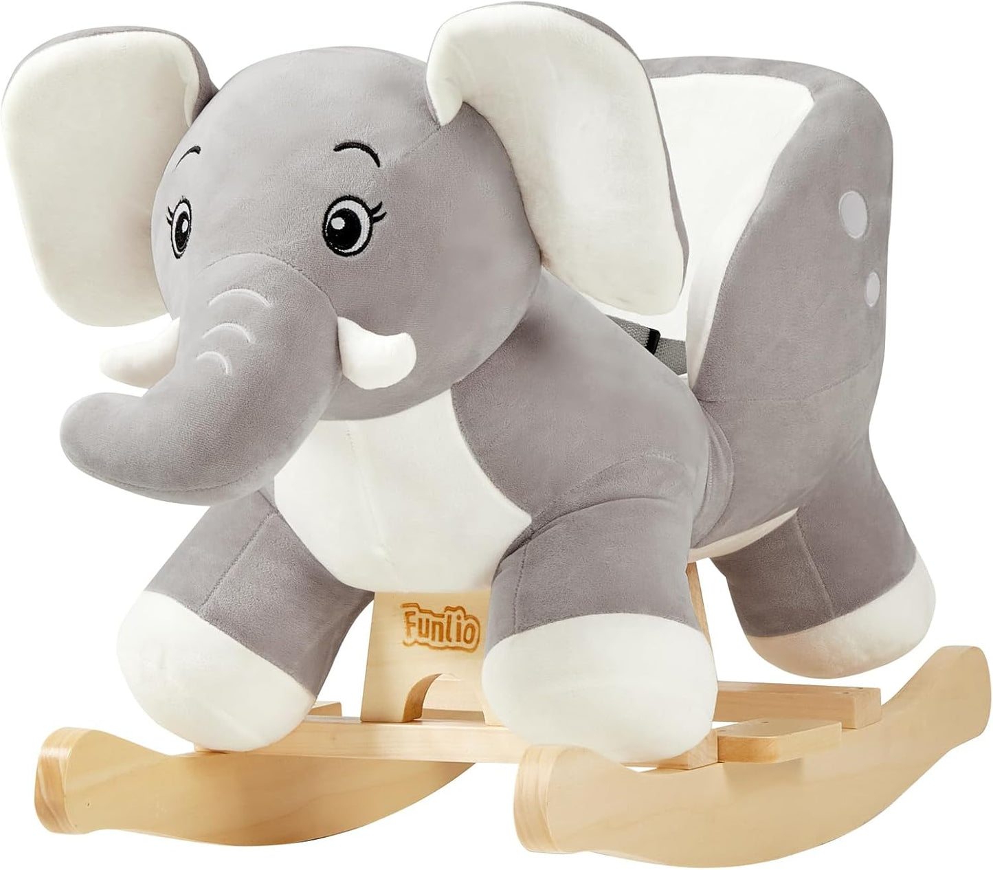 FUNLIO Elephant Baby Rocking Horse for Toddlers 6 Months to 3 Years