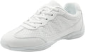 Girls Cheer Shoes Black Breathable Non-Slip - Lightweight Support