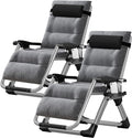 Zero Gravity Chair 440 lb Capacity Reclining Patio Lounger