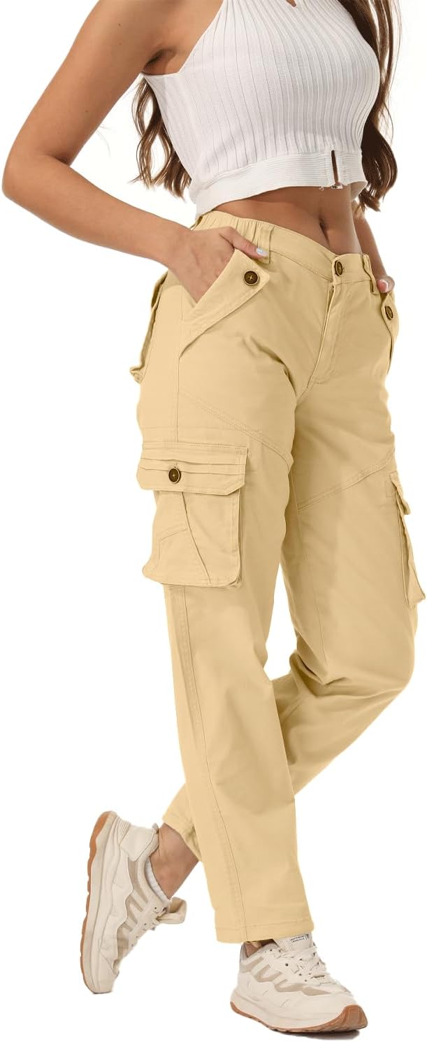 Women's Cotton Casual Military Cargo Combat Work Pants Review