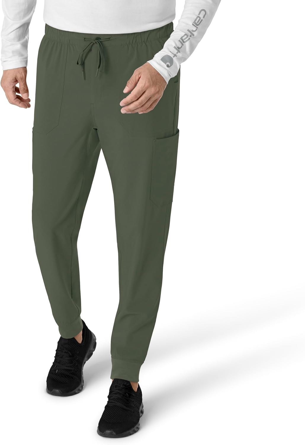 Carhartt Mens Scrub Pant with Rugged Flex Stretch Technology