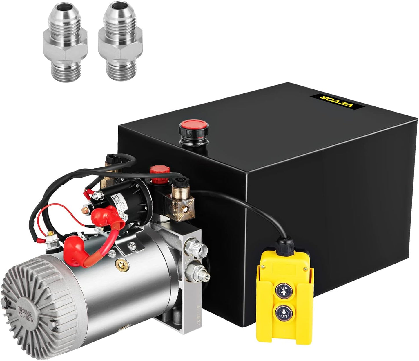 Mophorn 20 Quart Hydraulic Power Unit for Dump Trailers