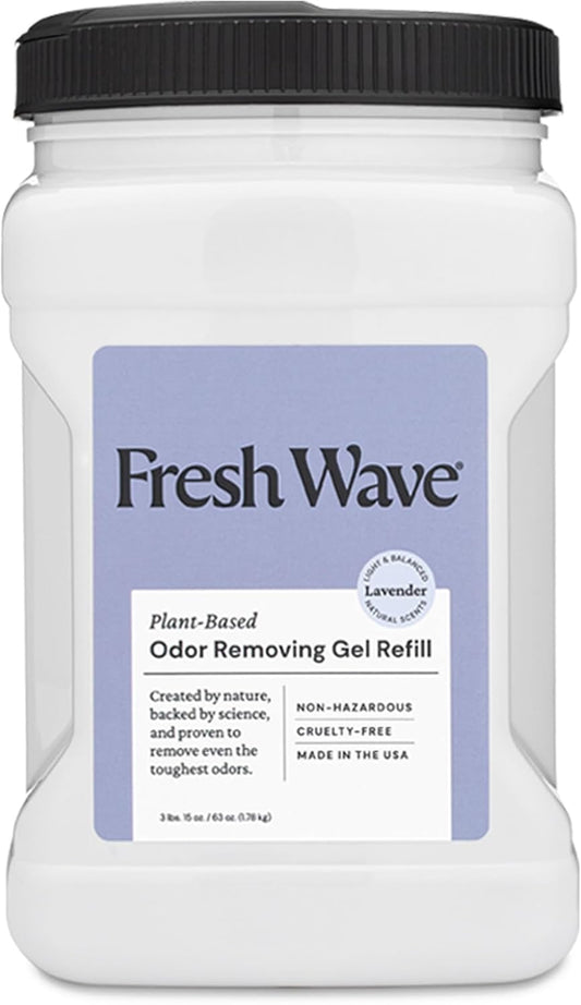 Fresh Wave Lavender Odor Removing Gel Refill for Home Use