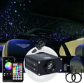 AKEPO Small 16W RGBW Twinkle Music Activated Fiber Optic Light Kit