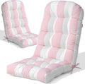 Adirondack Chair Cushion 50x20x4 in - Thick Water Resistant Set