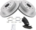 Rear Ceramic Brake Pad & Rotor Kit for 2005-2019 Nissan Frontier