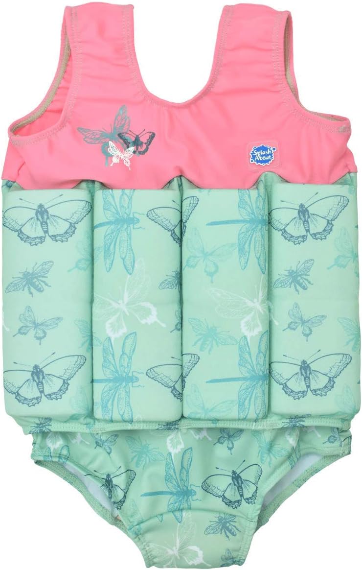 Splash About Girl's Floatsuit with Adjustable Buoyancy for Fun