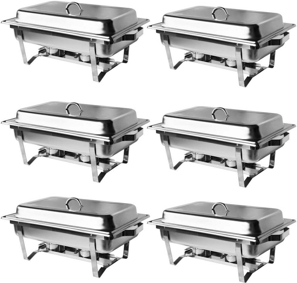 ROVSUN 8 Qt Chafing Dishes Buffet Set for Catering Events