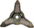Echo 3-Tooth Grass & Weed Blade 10 in 20mm Arbor - Durable Cut