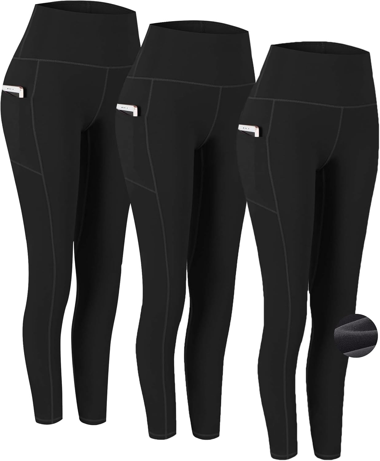Fengbay High Waist Yoga Pants with Pockets for Women