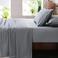 Extra Deep Pocket King Sheets 18-24 in 1000 TC Egyptian Cotton Grey