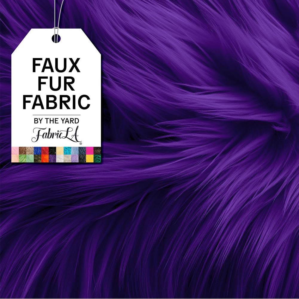 Faux Fur Fabric by The Yard - Luxurious Crafting Material