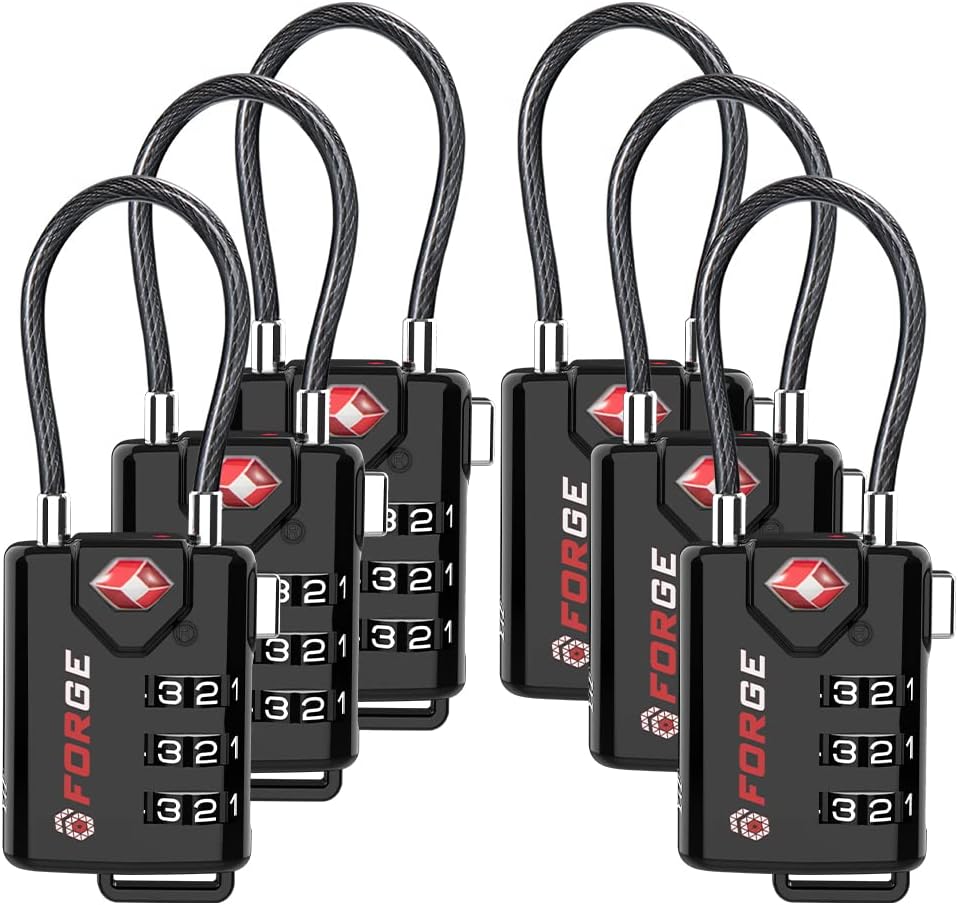 TSA Approved Cable Luggage Locks for Ultimate Travel Security