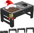 Elevated Dog Bowls Adjustable Raised Dog Bowls - Comfortable Feeding