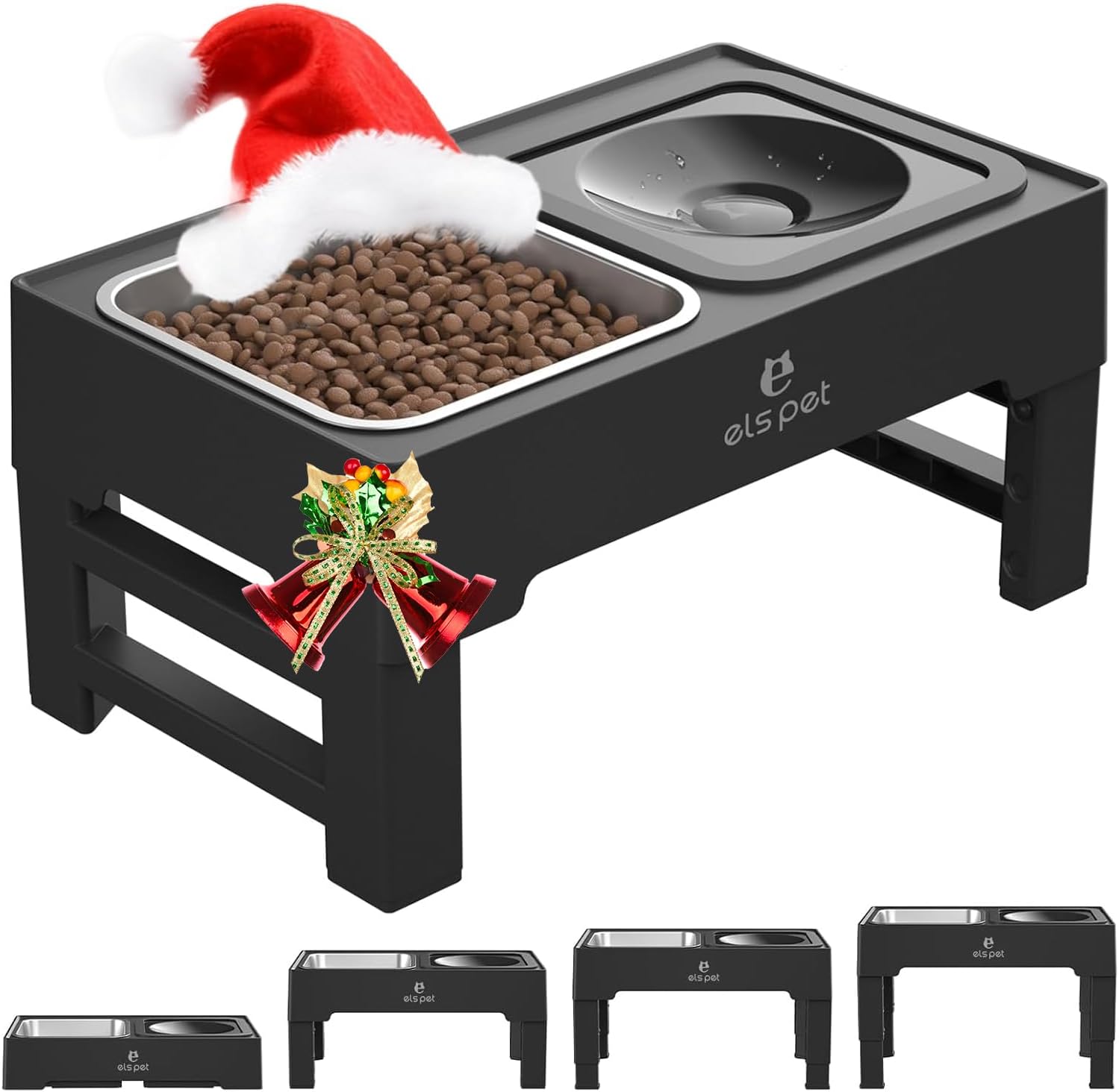Adjustable Elevated Dog Bowls for Healthy Feeding and Comfort