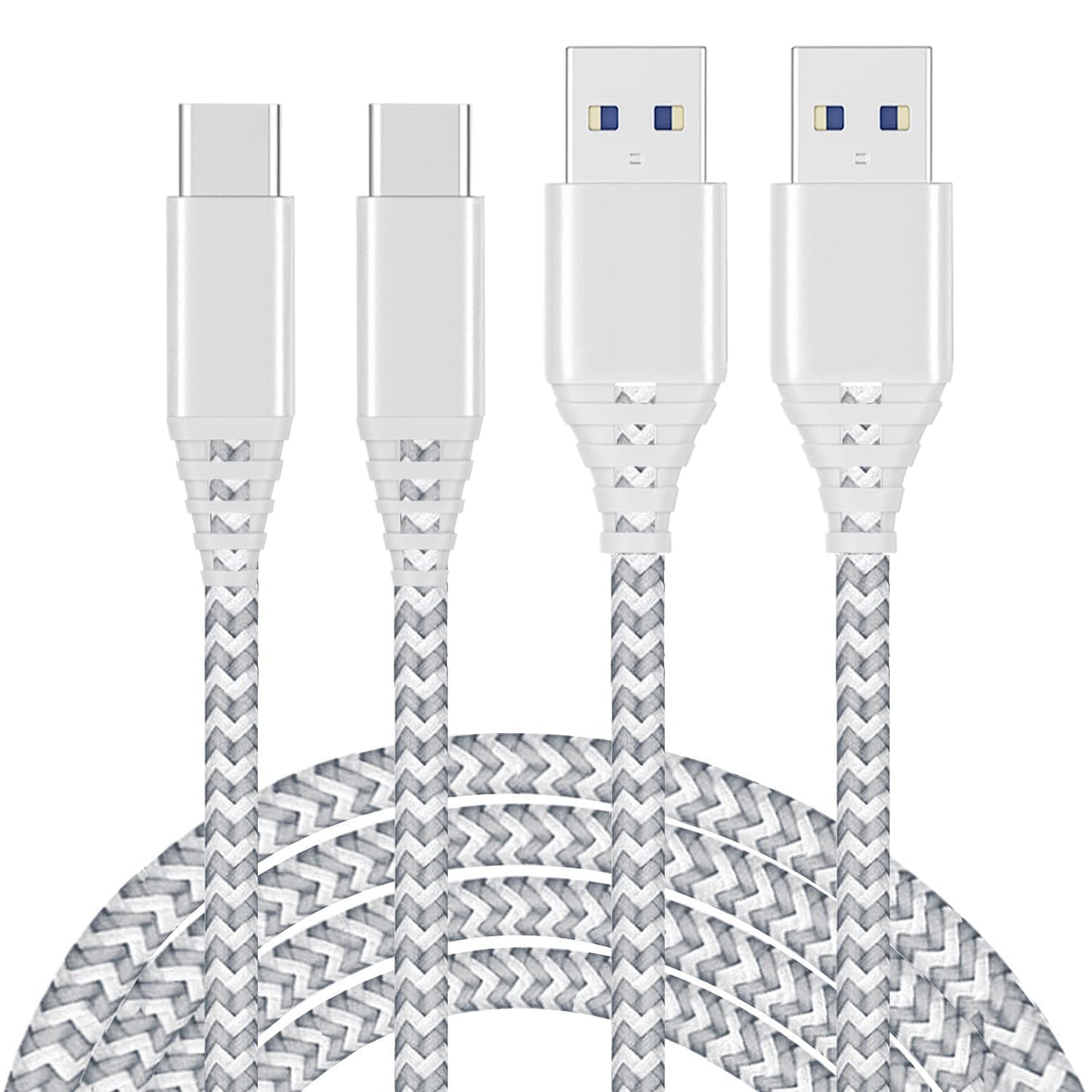Fast Charge 10FT USB Type C Cable for Samsung Galaxy - HNGLPOW